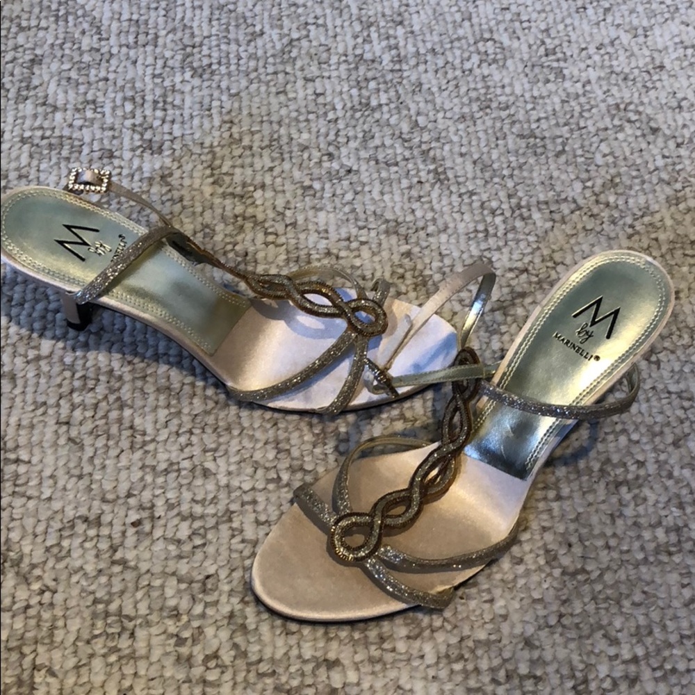 Gold heels